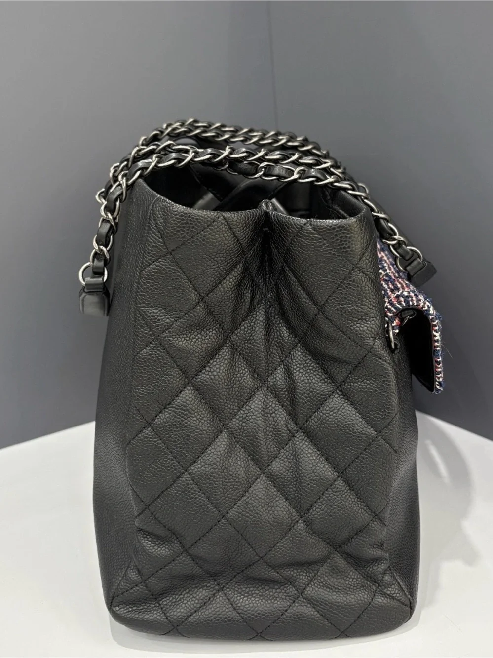 Chanel Tweed Coco Break Shopping Tote
